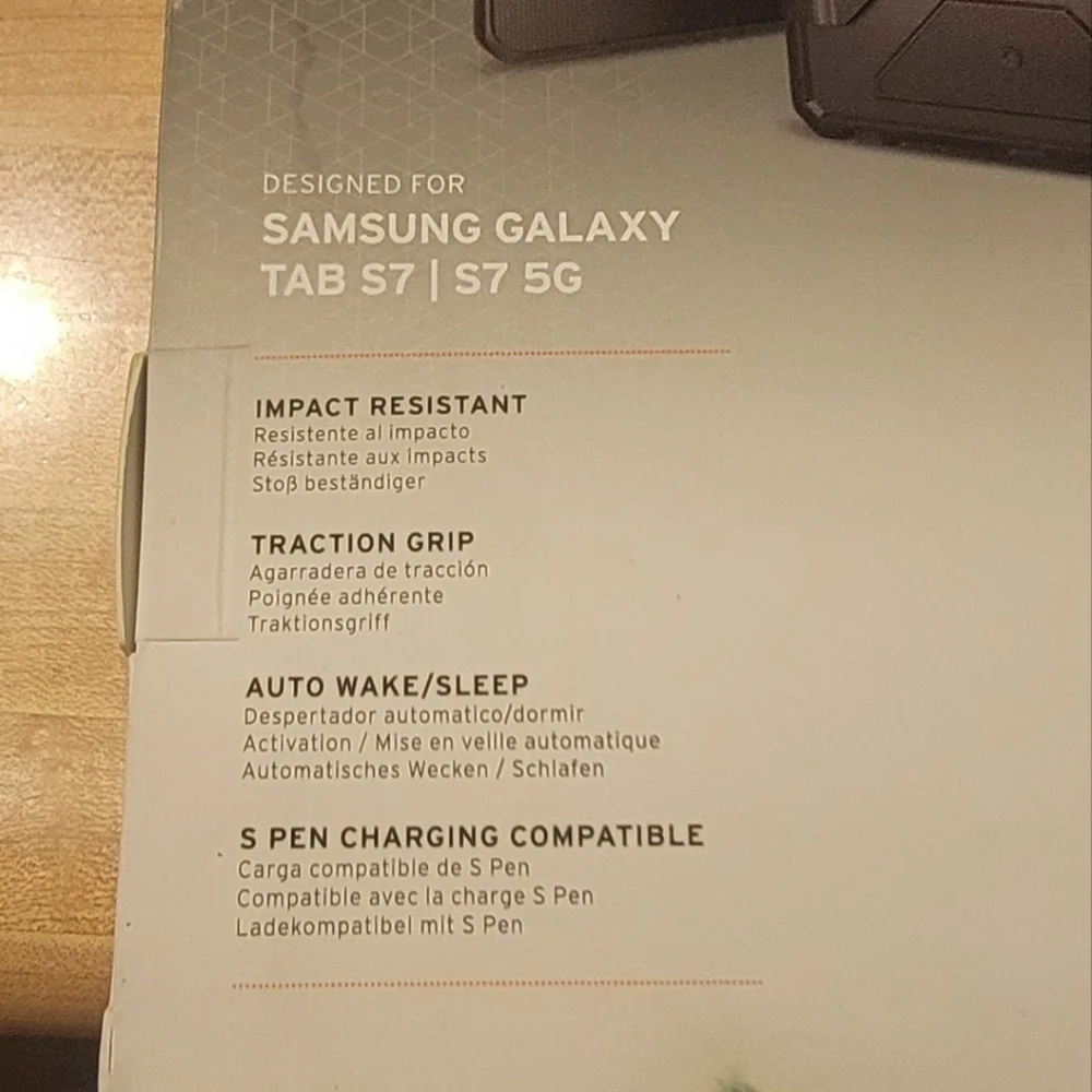 Samsung Galaxy Tab S7 Black Impact Case